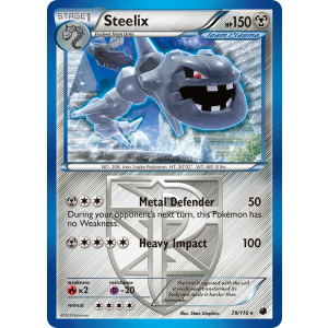 Steelix 79/116 Pokemon TCG Black & White Plasma Freeze