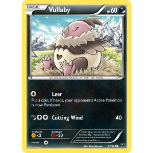 Vullaby 57/124 Pokemon TCG XY Fates Collide