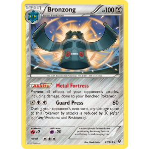 Bronzong 61/124 Pokemon TCG XY Fates Collide