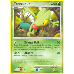 Treecko 90/106 Pokemon TCG Diamond & Pearl Great Encounters