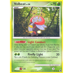 Volbeat 92/106 Pokemon TCG Diamond & Pearl Great Encounters