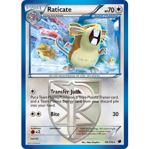 Raticate 88/116 Pokemon TCG Black & White Plasma Freeze