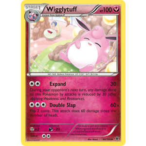 Wigglytuff 66/124 Pokemon TCG XY Fates Collide