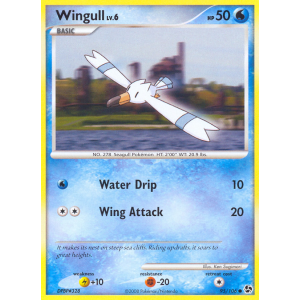 Wingull 95/106 Pokemon TCG Diamond & Pearl Great Encounters