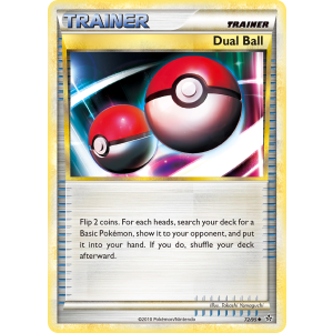 Dual Ball 72/95 Pokemon TCG HeartGold & SoulSilver HSUnleashed