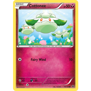 Cottonee 70/124 Pokemon TCG XY Fates Collide