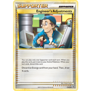 Engineer's Adjustments 75/95 Pokemon TCG HeartGold & SoulSilver HSUnleashed