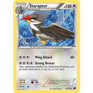 Staraptor 97/116 Pokemon TCG Black & White Plasma Freeze