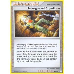 Underground Expedition 97/111 Pokemon TCG Platinum Rising Rivals