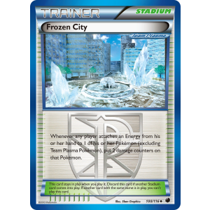 Frozen City 100/116 Pokemon TCG Black & White Plasma Freeze