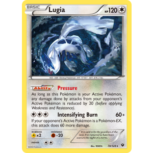 Lugia 78/124 Pokemon TCG XY Fates Collide