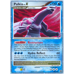 Rare Holo LV.X Palkia LV.X 106/106 Pokemon TCG Diamond & Pearl Great Encounters