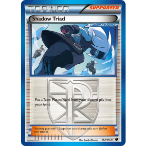 Shadow Triad 102/116 Pokemon TCG Black & White Plasma Freeze