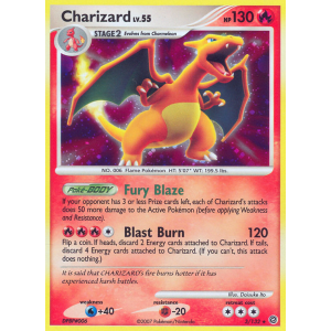 Rare Holo Charizard 3/132 Pokemon TCG Diamond & Pearl Secret Wonders