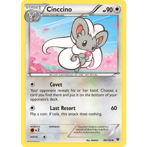 Cinccino 88/124 Pokemon TCG XY Fates Collide