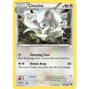 Cinccino 89/124 Pokemon TCG XY Fates Collide