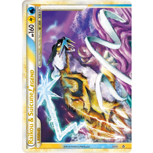 LEGEND Raikou & Suicune LEGEND 92/95 Pokemon TCG HeartGold & SoulSilver HSUnleashed