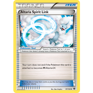 Altaria Spirit Link 91/124 Pokemon TCG XY Fates Collide