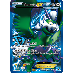 Rare Ultra Tornadus-EX 114/116 Pokemon TCG Black & White Plasma Freeze