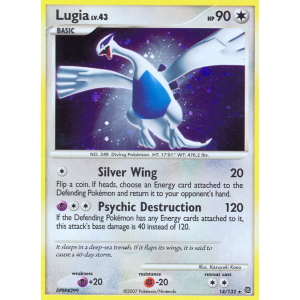 Rare Holo Lugia 14/132 Pokemon TCG Diamond & Pearl Secret Wonders