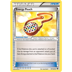 Energy Pouch 97/124 Pokemon TCG XY Fates Collide