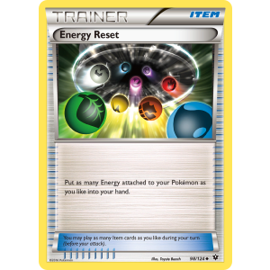 Energy Reset 98/124 Pokemon TCG XY Fates Collide