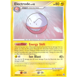 Electrode 26/132 Pokemon TCG Diamond & Pearl Secret Wonders