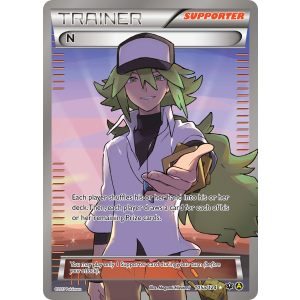 Rare Ultra N 105a/124 Pokemon TCG XY Fates Collide