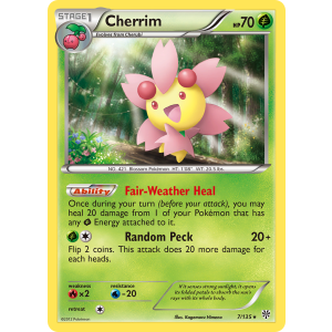 Cherrim 7/135 Pokemon TCG Black & White Plasma Storm