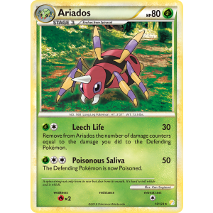 Ariados 15/123 Pokemon TCG HeartGold & SoulSilver HeartGold & SoulSilver