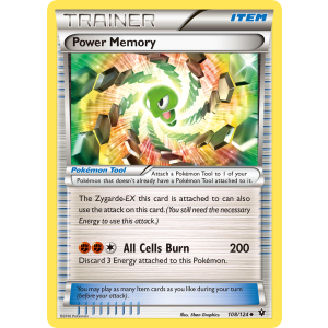 Power Memory 108/124 Pokemon TCG XY Fates Collide