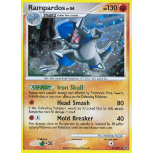 Rare Holo Rampardos 13/127 Pokemon TCG Platinum Platinum