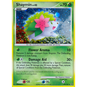 Rare Holo Shaymin 14/127 Pokemon TCG Platinum Platinum