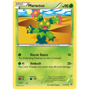 Maractus 11/135 Pokemon TCG Black & White Plasma Storm