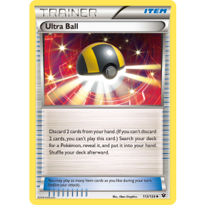 Ultra Ball 113/124 Pokemon TCG XY Fates Collide