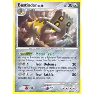 Bastiodon 20/127 Pokemon TCG Platinum Platinum