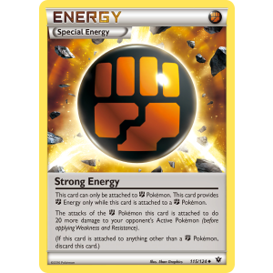 Strong Energy 115/124 Pokemon TCG XY Fates Collide