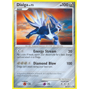 Dialga 23/127 Pokemon TCG Platinum Platinum