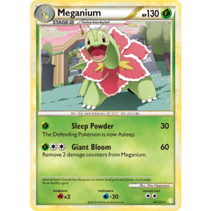 Meganium 26/123 Pokemon TCG HeartGold & SoulSilver HeartGold & SoulSilver