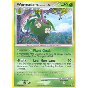 Wormadam Plant Cloak 41/132 Pokemon TCG Diamond & Pearl Secret Wonders