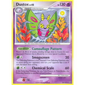 Dustox 25/127 Pokemon TCG Platinum Platinum