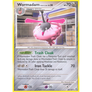 Wormadam Trash Cloak 43/132 Pokemon TCG Diamond & Pearl Secret Wonders