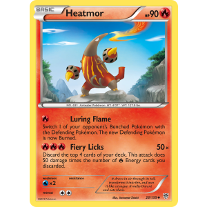 Heatmor 23/135 Pokemon TCG Black & White Plasma Storm