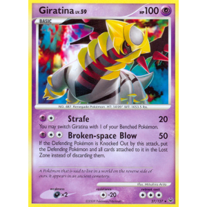 Giratina 27/127 Pokemon TCG Platinum Platinum