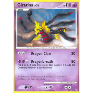 Giratina 28/127 Pokemon TCG Platinum Platinum