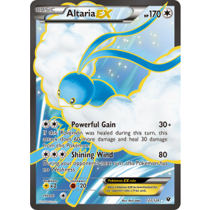 Rare Ultra Altaria-EX 123/124 Pokemon TCG XY Fates Collide