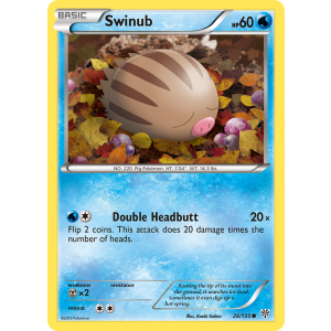 Swinub 26/135 Pokemon TCG Black & White Plasma Storm