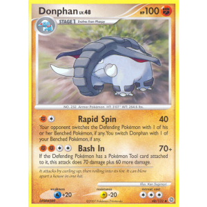 Donphan 48/132 Pokemon TCG Diamond & Pearl Secret Wonders