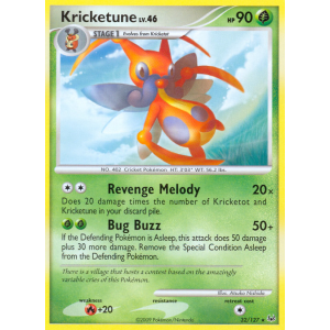 Kricketune 32/127 Pokemon TCG Platinum Platinum