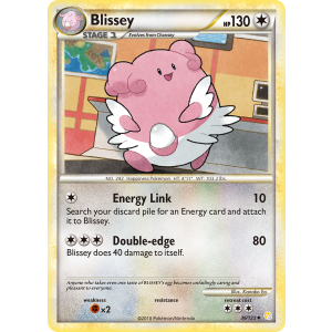 Blissey 36/123 Pokemon TCG HeartGold & SoulSilver HeartGold & SoulSilver